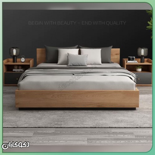 تختخواب دو نفره دکوکاران مدل T139