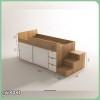 تختخواب کمددار دکوکاران مدل TK120