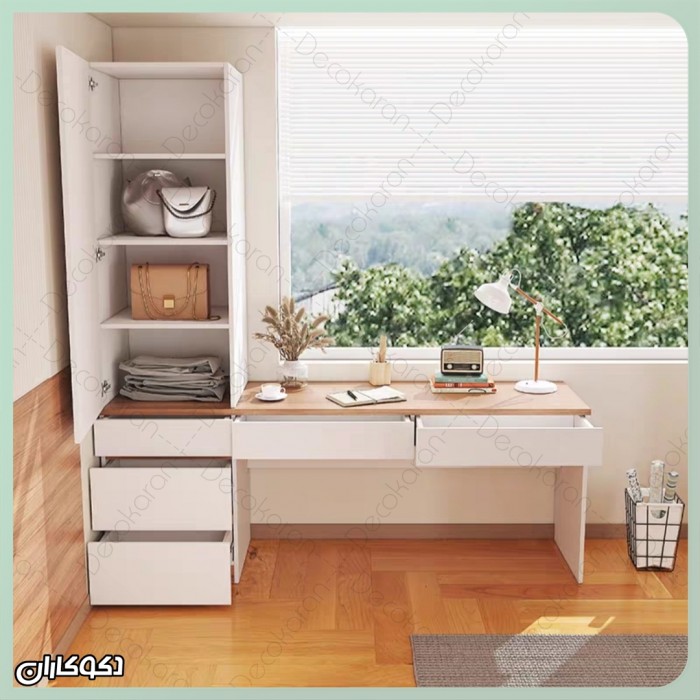 میز تحریر MTK161؛ جادار، چندکاره و شیک برای هر فضای خانه
