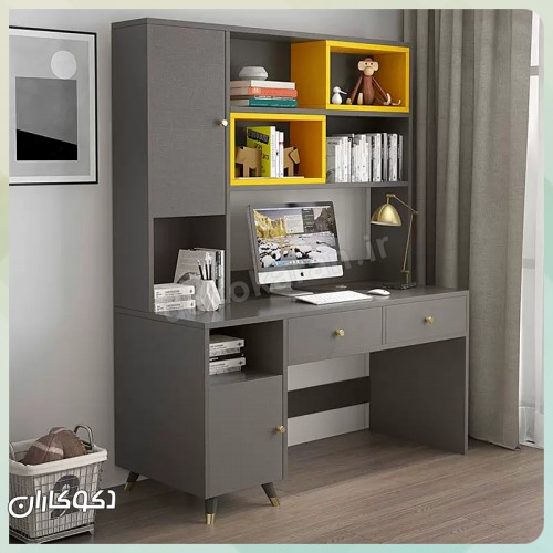 میز تحریر کتابخانه‌دار دکوکاران مدل MTK134