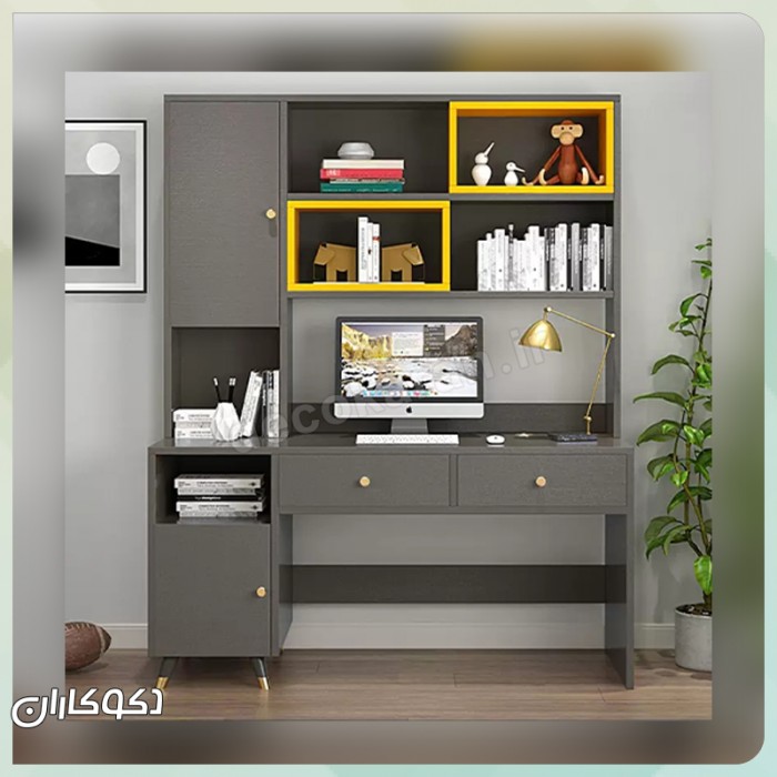 میز تحریر کتابخانه‌دار دکوکاران مدل MTK134