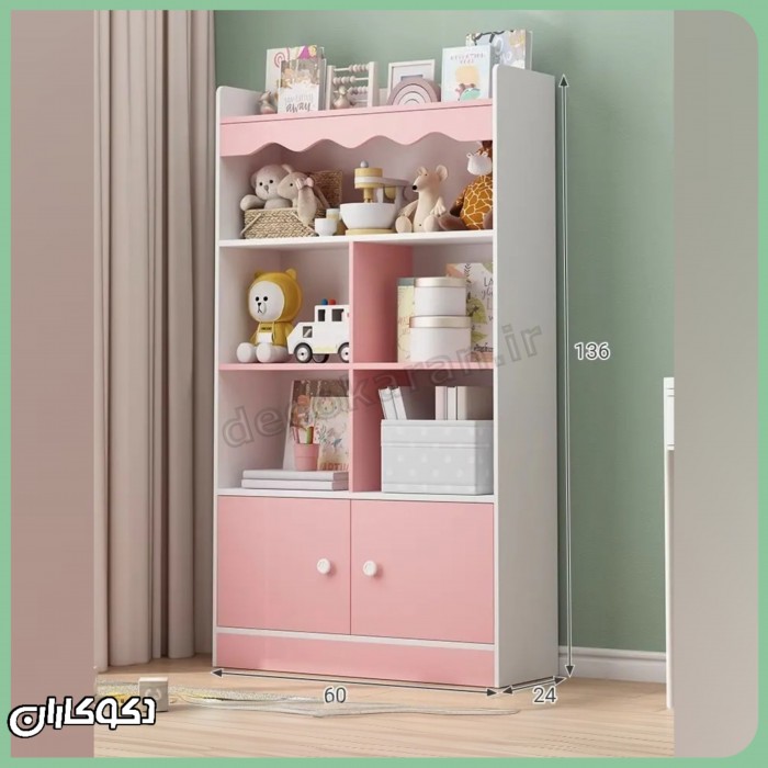 میز تحریر کتابخانه دار دکوکاران مدل MTK157