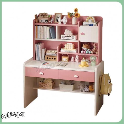 میز تحریر کتابخانه دار دکوکاران مدل MTK158