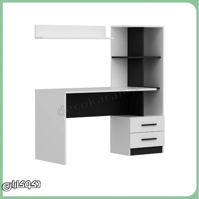 میز تحریر کتابخانه دار دکوکاران مدل MTK159
