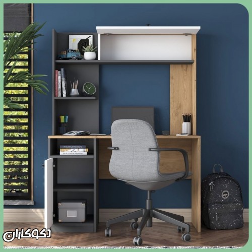 میز تحریر کتابخانه دار دکوکاران مدل MTK152