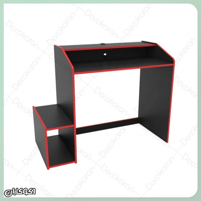 میز گیمینگ دکوکاران مدل MZ106 با طراحی حرفه‌ای و جنس MDF ضدخش