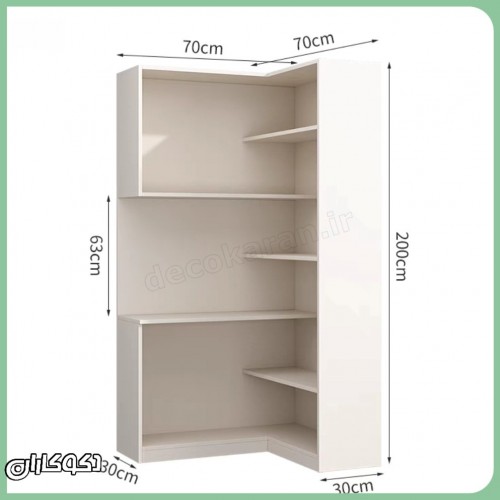 کتابخانه کنج دکوکاران مدل K169