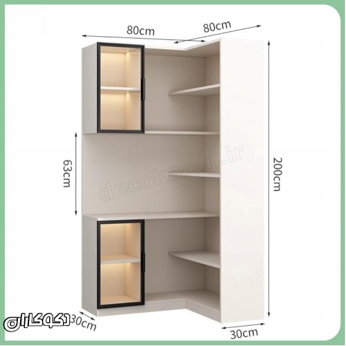 کتابخانه کنج دکوکاران مدل K170