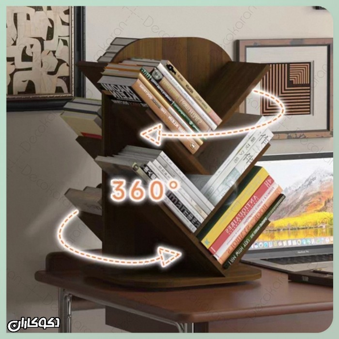کتابخانه آبشاری گردان دکوکاران: دسترسی ۳۶۰ درجه به دنیای کتاب‌های شما!