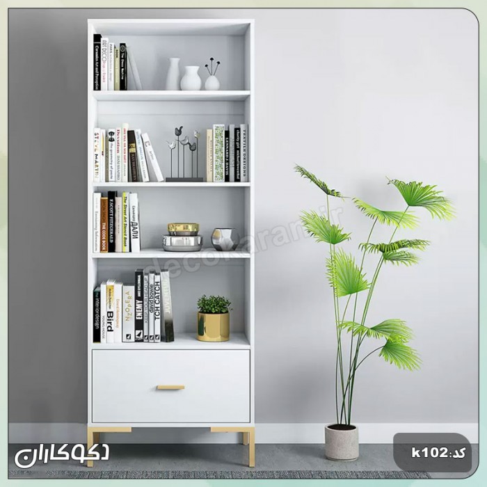 کتابخانه مدرن K102: یک اثر هنری ماژولار در دکوراسیون شما