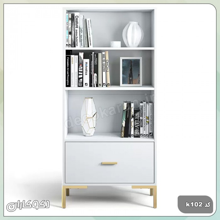 کتابخانه مدرن K102: یک اثر هنری ماژولار در دکوراسیون شما