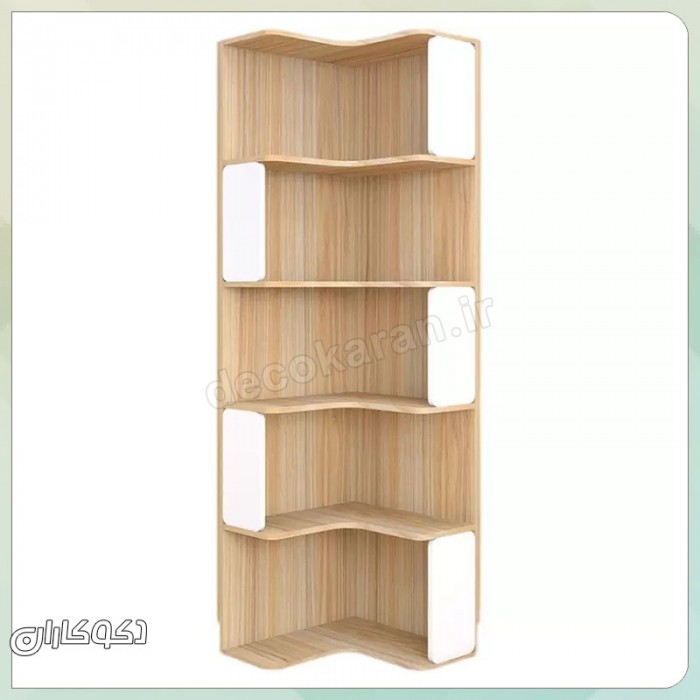 کتابخانه کنج K109 | هنر استفاده از فضا در دکوراسیون مدرن