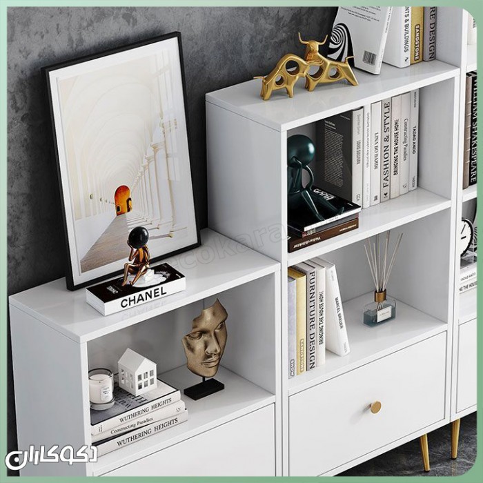 کتابخانه مدرن K101 | هنر چیدمان ماژولار و خلق فضای شخصی شما