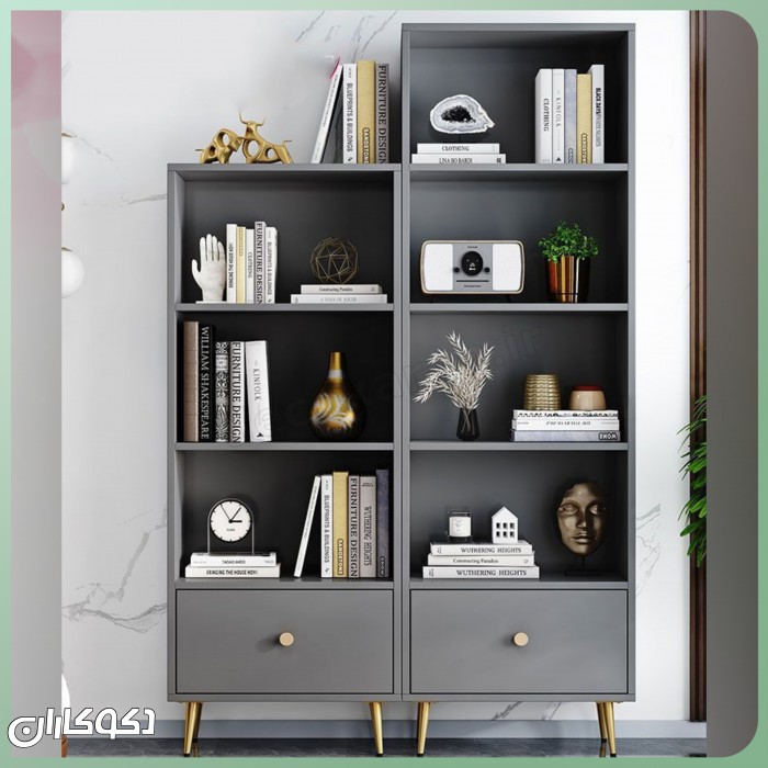 کتابخانه مدرن K101 | هنر چیدمان ماژولار و خلق فضای شخصی شما