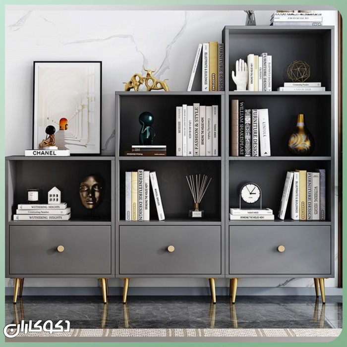 کتابخانه مدرن K101 | هنر چیدمان ماژولار و خلق فضای شخصی شما