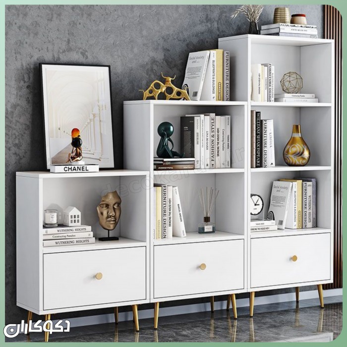 کتابخانه مدرن K101 | هنر چیدمان ماژولار و خلق فضای شخصی شما