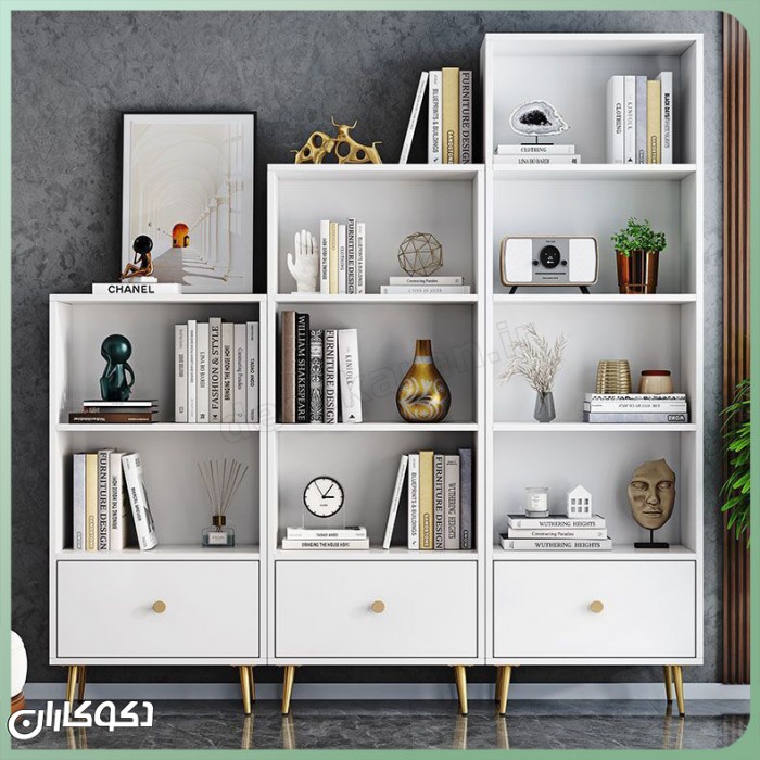 کتابخانه مدرن K101 | هنر چیدمان ماژولار و خلق فضای شخصی شما