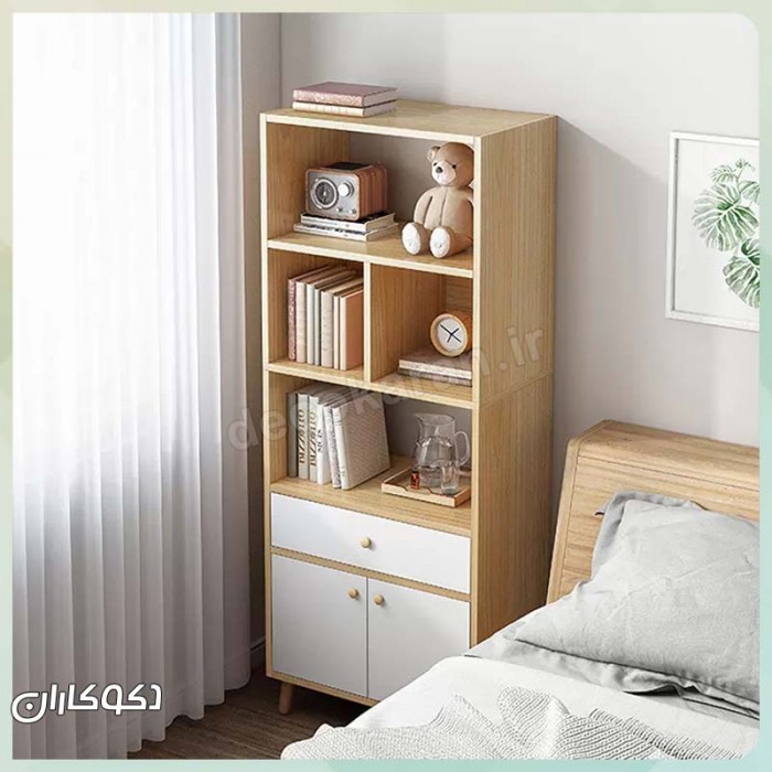 کتابخانه مدرن K113: هنر چیدمان ماژولار برای فضایی به سبک شما