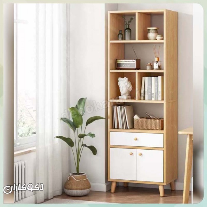 کتابخانه مدرن K113: هنر چیدمان ماژولار برای فضایی به سبک شما