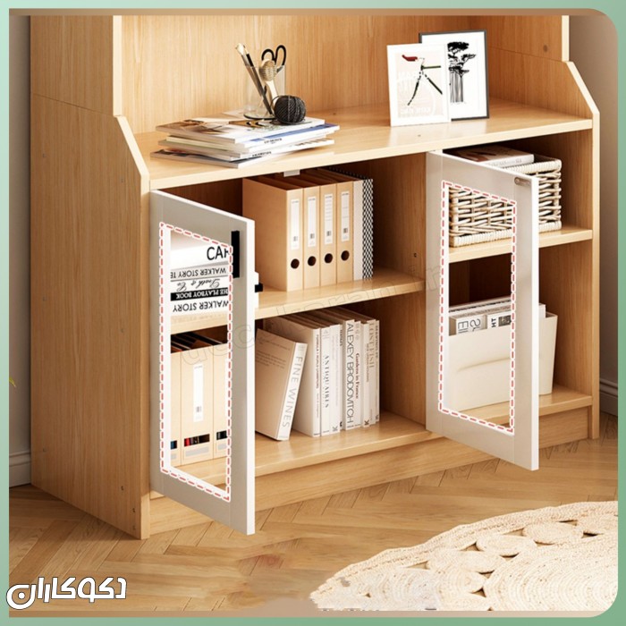 کتابخانه مدرن K114 | یک اثر هنری برای نظم بخشیدن به فضا