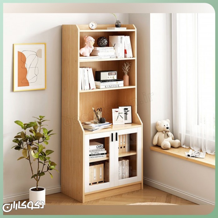 کتابخانه مدرن K114 | یک اثر هنری برای نظم بخشیدن به فضا