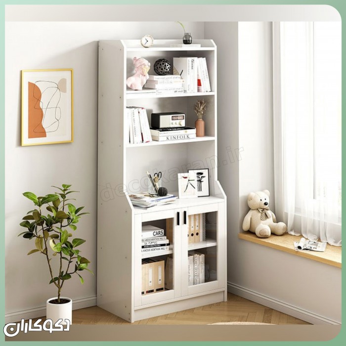 کتابخانه مدرن K114 | یک اثر هنری برای نظم بخشیدن به فضا