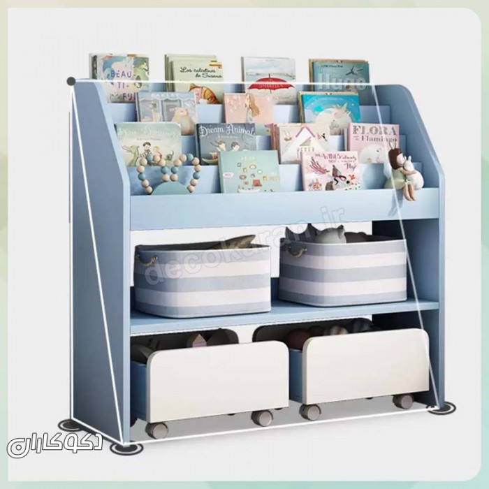 کتابخانه کودک K115: نظم، بازی و خلاقیت در یک نگاه