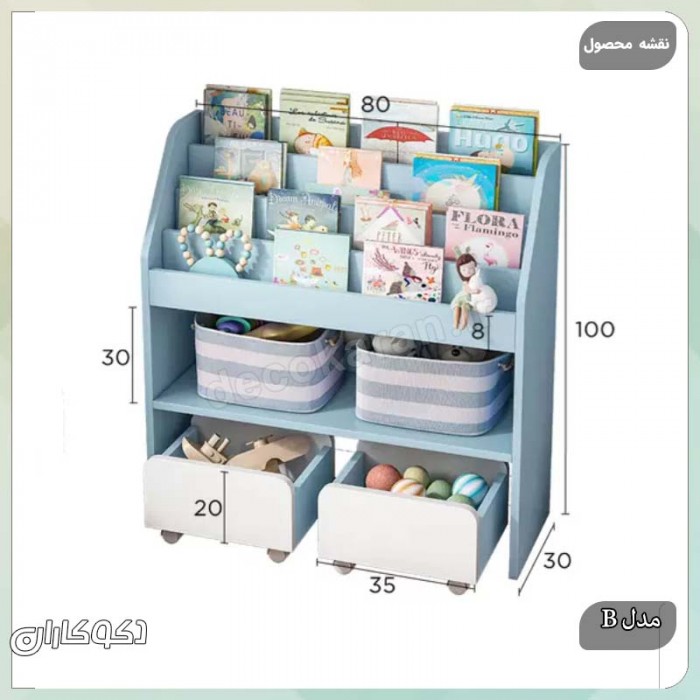 کتابخانه کودک K115: نظم، بازی و خلاقیت در یک نگاه