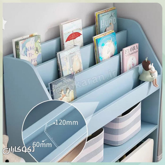 کتابخانه کودک K116: خلق فضایی الهام‌بخش برای مطالعه و نظم