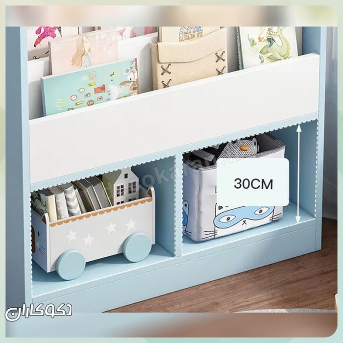 کتابخانه کودک K116: خلق فضایی الهام‌بخش برای مطالعه و نظم