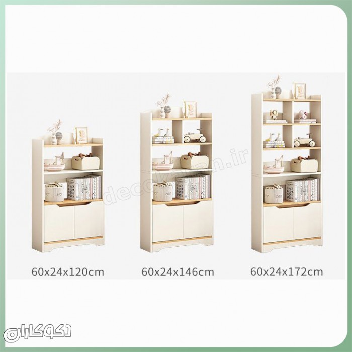 کتابخانه مدل K118؛ تلفیق ظرافت اسکاندیناوی و نظم در دکوراسیون