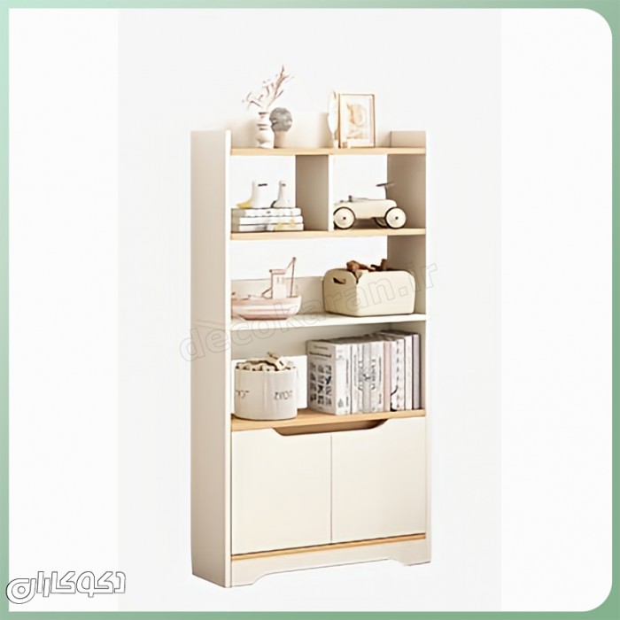 کتابخانه مدل K118؛ تلفیق ظرافت اسکاندیناوی و نظم در دکوراسیون