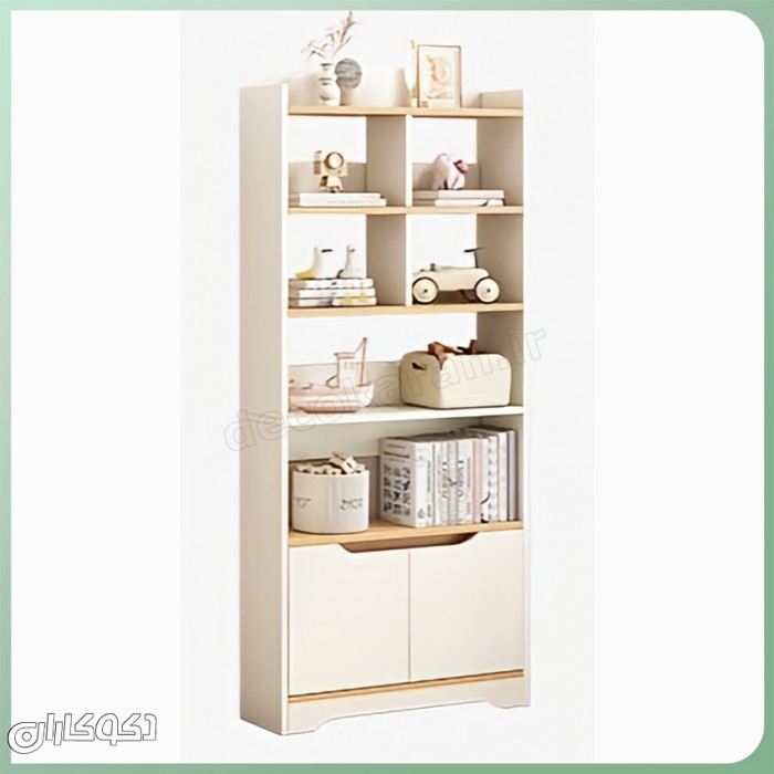 کتابخانه مدل K118؛ تلفیق ظرافت اسکاندیناوی و نظم در دکوراسیون