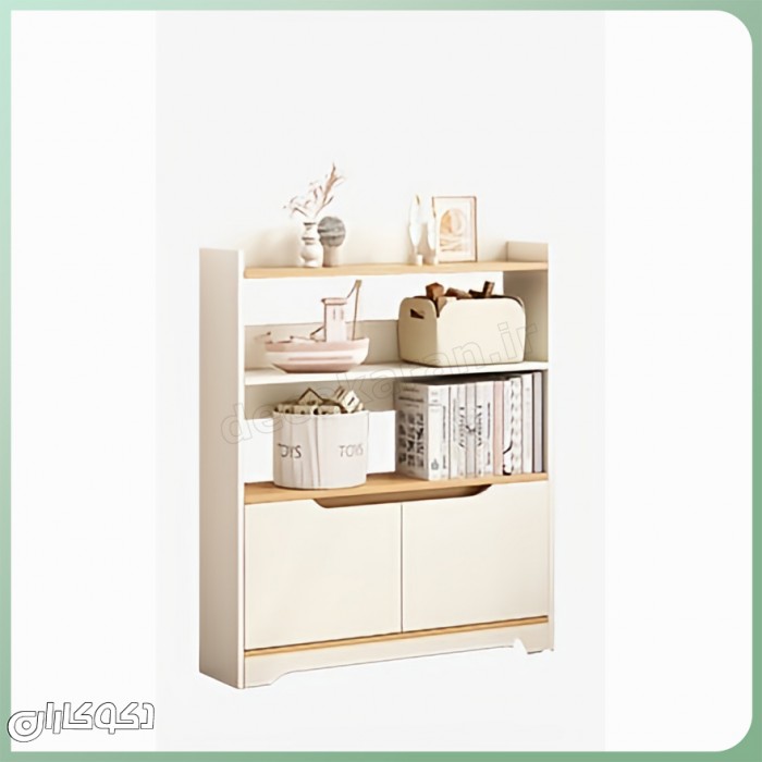 کتابخانه مدل k119 | تلفیق جسورانه هنر مدرن و نظم در دکوراسیون