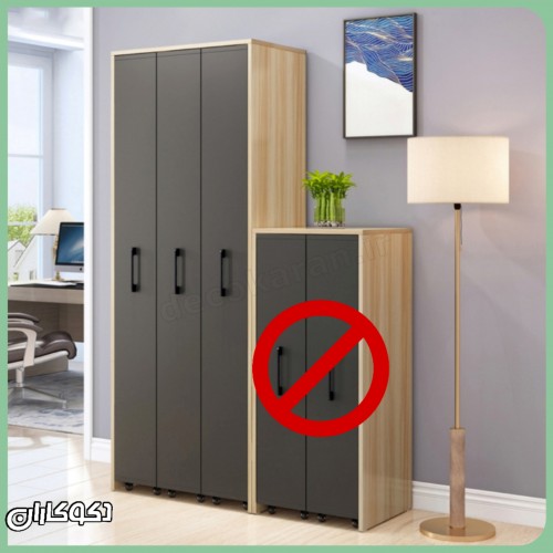 کتابخانه چرخ دار دکوکاران مدل K139