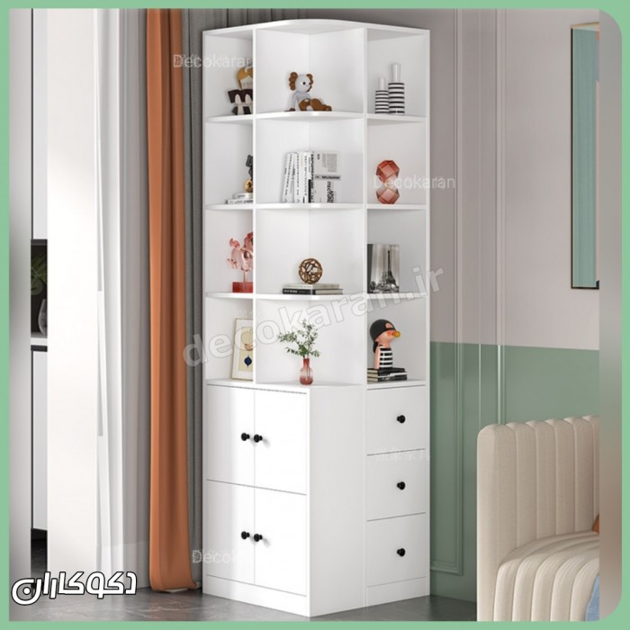 کتابخانه کنج دکوکاران مدل K158