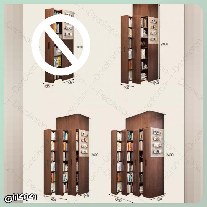 کتابخانه چرخدار باکس‌دار؛ راه‌حل هوشمندانه و مدرن برای نظم‌دهی و دکوراسیون خانه‌های کوچک