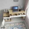 میز تحریر MDF کشودار با یونیت کناری مدل MT100