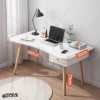میز تحریر MDF سفید کشودار مدل MT101