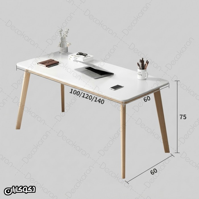 میز تحریر MDF ساده مدل MT102