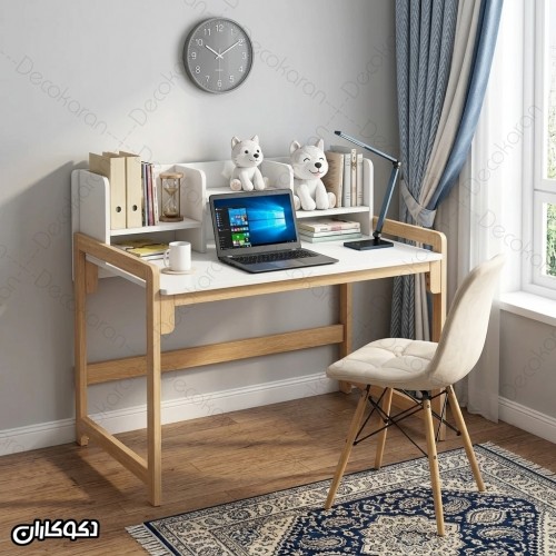 میز تحریر MDF شلف‌دار مدل MT103