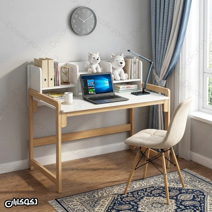 میز تحریر MDF شلف‌دار مدل MT103
