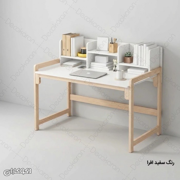 میز تحریر MDF شلف‌دار مدل MT103
