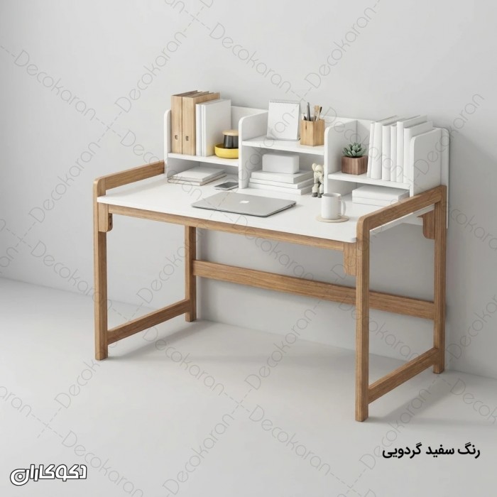 میز تحریر MDF شلف‌دار مدل MT103