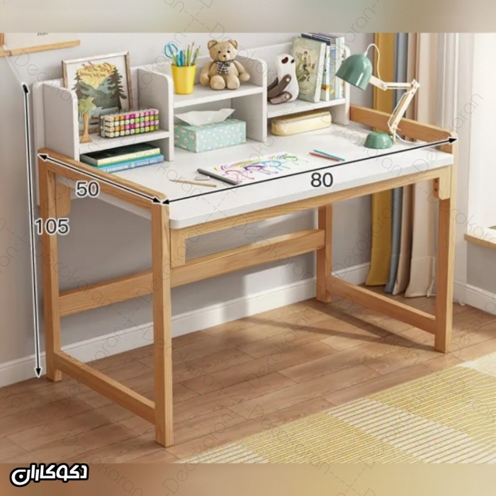 میز تحریر MDF شلف‌دار مدل MT103