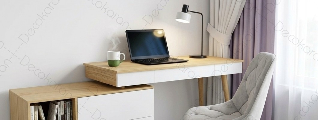 میز تحریر مناسب نوجوان؛ مقایسه میز ساده و کتابخانه‌دار