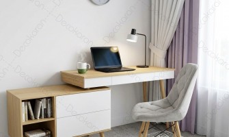 میز تحریر مناسب نوجوان؛ مقایسه میز ساده و کتابخانه‌دار