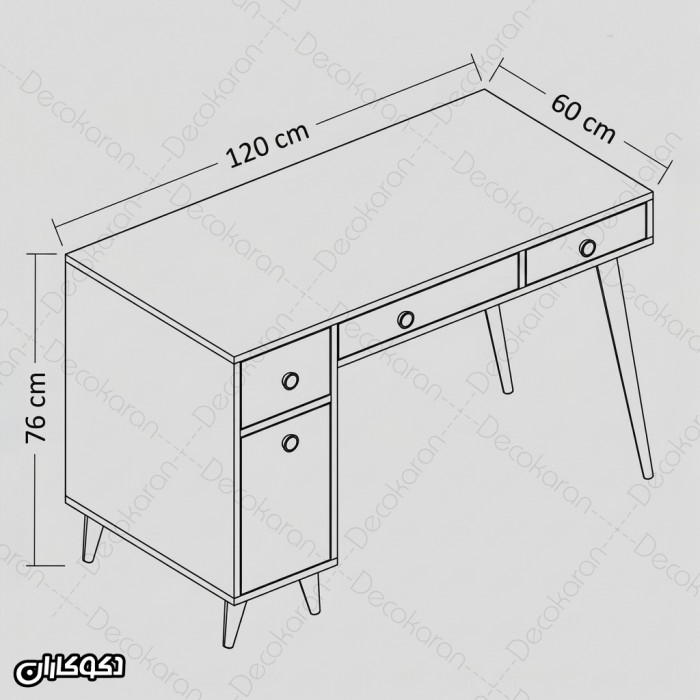 میز تحریر MDF مدل MT105