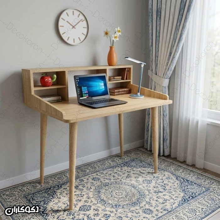 میز تحریر MDF قفسه‌دار مدل MT106