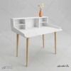 میز تحریر MDF قفسه‌دار مدل MT106